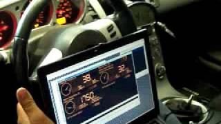 National Speed: Momentum Performance's Test Vehicle on the Dyno - Illustrating MoTeC SDL...