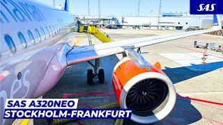 TRIP REPORT / They are getting better! / Stockholm-Frankfurt / Scandinavian Airlines Airbus A320neo