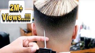 Perfect Skin Fade  Barbershop Tutorial  Mens Haircut TRANSFORMATION..!!!"