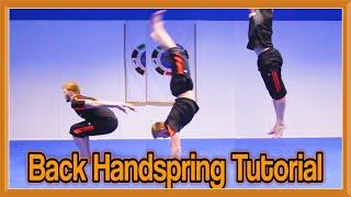 Back Handspring Tutorial (Flick) | GNT How to