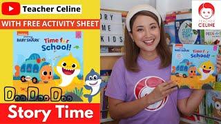 Time for School Baby Shark | First Day of School | PinkFong | Learn How To Read for Kids | English