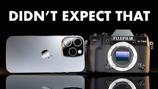 iPhone 16 Pro vs Fuji X-T50 - Surprising Results