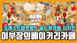 먹방LIVE 30회차  포레스트아웃팅스 송도점카페,디저트 인천광역시 연수구  전국맛집 디저트 #전국맛집 #인기 #급상승 #동영상