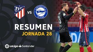 Resumen de Atlético de Madrid vs Deportivo Alavés (1-0)