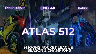 9Moons Rocket League Season 3 Champions | Atlas 512