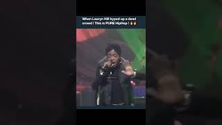 the Fugees at the Apollo #laurynhill #fugees #hiphop #rap #live #apollo #freestyle