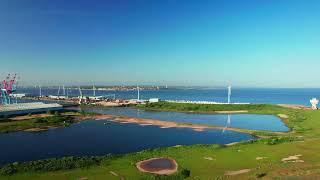 Automated Drone Flight - #Drone Footage Of #Liverpool Docks, Crosby Beach Radar Tower - River Mersey