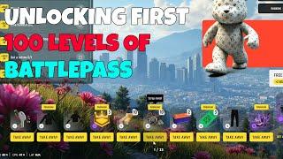 Unlocking First 100 Levels Of Battlepass In Grand RP | GTA 5 Roleplay | Hindi