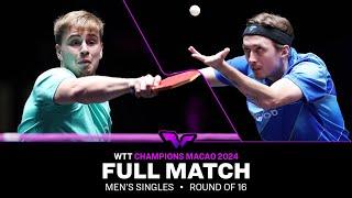 FULL MATCH | Truls Moregard vs Liam Pitchford | MS R16 | #WTTMacao 2024