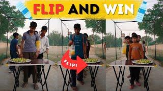 FLIP AND WIN FOOD  #challenge #flipandwin #flipchallenge #flipthebottle