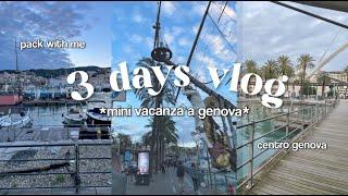 VI PORTO CON ME A GENOVA!🫶 (pack with me, viaggio & more)