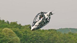 Jetson ONE - World's First Freestyle eVTOL Personal Aerial Vehicle Flight