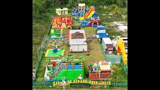 Giant inflatable park inflatable amusement park inflatable zone from Chinee Inflatables IS11-4018