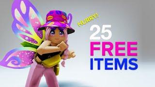 25 FREE ROBLOX ITEMS THAT CAN STILL BE YOURS TODAY!