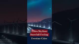 Snowfall Cities Skylines hits differently #snowfall #citiesskylines #snowfallvibes