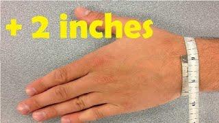 how to get thicker hands and wrists naturally in 3 minutes