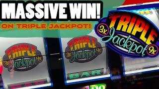 My BIGGEST WIN EVER on Triple Jackpot!   High Limit Slots at Aria Las Vegas ⭐️