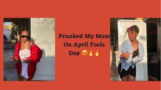 Pranked My Mom On April Fools Day////It was Epic // Watch till the End