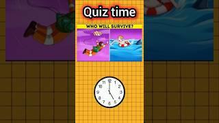 Who will Servive ? #quiz #riddles #puzzle