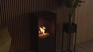 Scandi - Automatic Ethanol Stove with a Scandinavian Touch by Planika UK