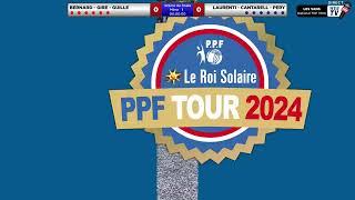 Web TV PPF TOUR 2024 - National TOP 1000 de LES VANS - 32ème de finale -  GIRE VS LAURENTI