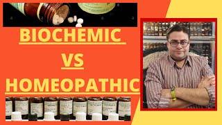 BIOCHEMIC VS HOMEOPATHY || difference between homeopathy and biochemic medicine !