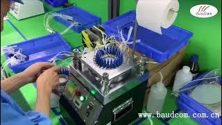 fiber patch cord cable production process