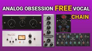 Mixing Vocal With Analog Obsession Plugins (FREE VOCAL PRESET)