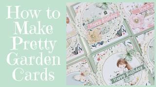 DIY Card Making Tutorial ~ Cottage Garden Printable