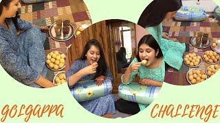 Pahadi Girls - GOLGAPPA CHALLENGE | SUNIDHI THAKUR & NIKITA THAKUR