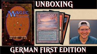 MTG Unboxing German First Edition Magic the Gathering |  Deutsche Erstauflage | Trader Spoiler FBB