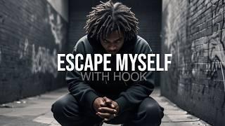 "Escape Myself" (with hook) | Rap Instrumental With Hook | Freestyle Type Beat With Hook