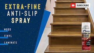 Anti-Slip Spray for Wood, Vinyl and Laminate Floors and Stairs – Clear Non-Slip Grip Coating