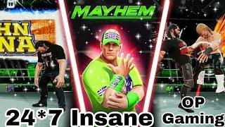 WWE MAYHEM | 24*7 Insane Gameplay | OP Gaming | Anthony Gamer YT