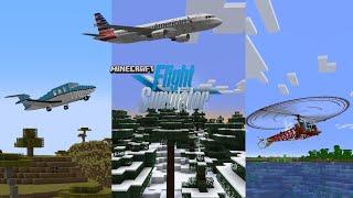 I turned Minecraft into a flight simulator!