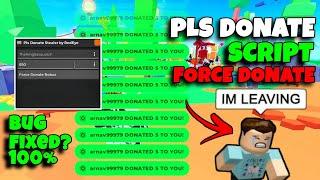 Pls donate Script v5 Force donate | Silent Steal robux | RedEye Yt