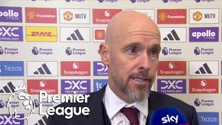 Erik ten Hag: Man United 'lost a little bit of confidence' v. Spurs | Premier League | NBC Sports