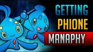 How to get manaphy + Poketch app update