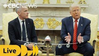 Carney meets Trump at White House for 1st time | CBC News Special Coverage