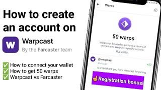 Warpcast Registration Tutorial | Farcaster protocol