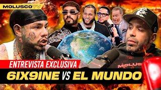 6ix9ine descarga contra TODOS: Molusco, Anuel, Alofoke, El Alfa / "Dios me llama"/ Ataud/ Embargo