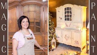 Stile Shabby Chic per questo vecchio mobile! Chalk Paint per il fai da te®,DIY Elisa & Magic Paint.