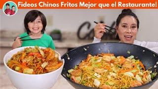 Como Hacer CHOW MEIN  Mucho Mejor que el Restaurante   | fideos chinos fritos