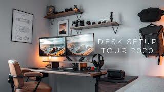 My Dream Desk Setup 2020 | Solid Wood + Standing Desk