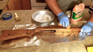Rifle Stock Refinishing 1of 3: Stripping Ruger 10/22