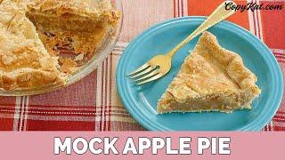 Mock Apple Pie