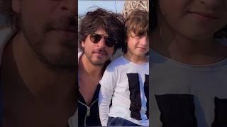 ShahRukh Khan with his sons Abram, Aryan khan Daughter Suhana khan Status #akelehumakeletum#shorts