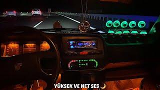 GECE POV SÜRÜŞ VİBE EDGE SES SİSTEMİ EŞLİĞİNDE YOLCULUK.Cengiz Kurtoğlu, Güllü, Hızlı Parçalar.