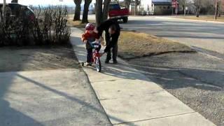 Liam Learning to Pedal