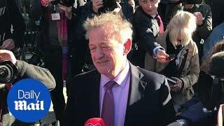 Irish presidential candidate Peter Casey in Dublin after poll results